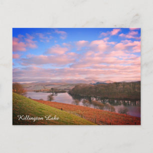 Cartão Postal De Festividades Killington Lake District England