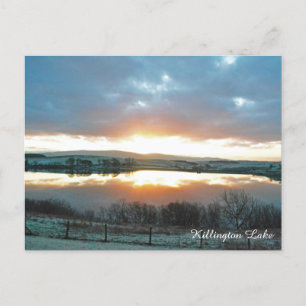 Cartão Postal De Festividades Killington Lake District II England Holiday Postca