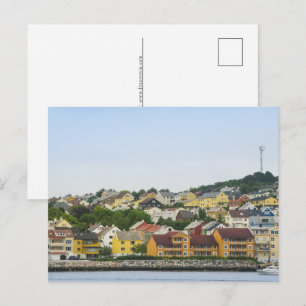 Cartão Postal De Festividades Kristiansund Noruega