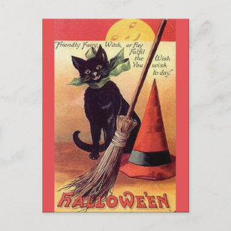 Cartão Postal De Festividades KRW Vintage Halloween
