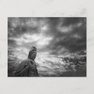 Cartão Postal De Festividades Kuan Yin Statue Fine Art Fotografia