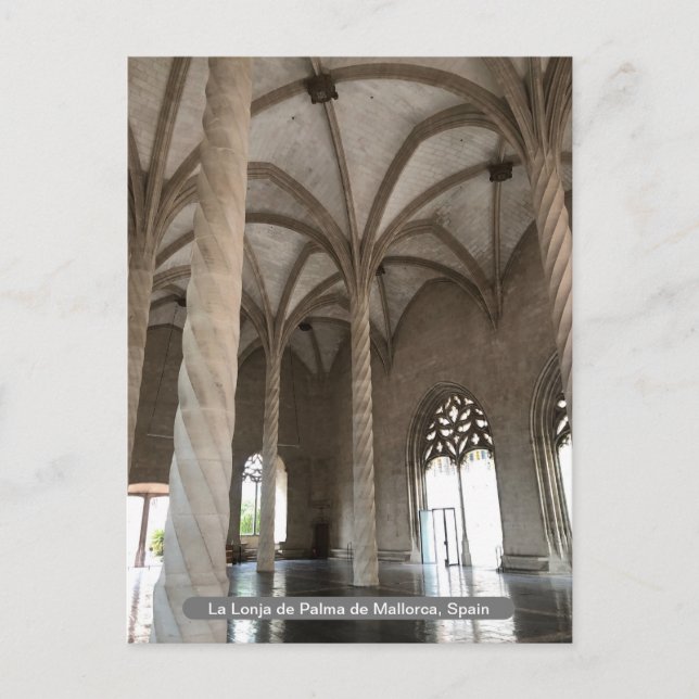 Cartão Postal De Festividades La Lonja de Palma de Maiorca, Espanha, em (Frente)