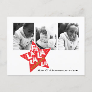 Cartão Postal De Festividades La Photoshoot do La do Fa