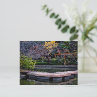 Cartão Postal De Festividades Lago do Japão