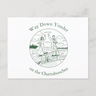 Cartão Postal De Festividades Lago vibes