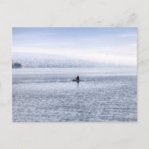 Cartão Postal De Festividades Lago Zurich Solteiro Scull