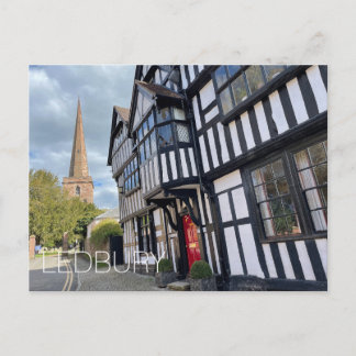 Cartão Postal De Festividades Ledbury