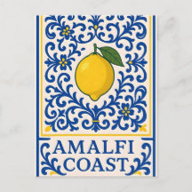 Limão da Costa Amalfitana – Azulejo Ornamental Azu