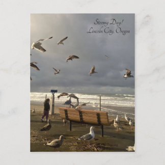 Cartão Postal De Festividades Lincoln City, Oregon