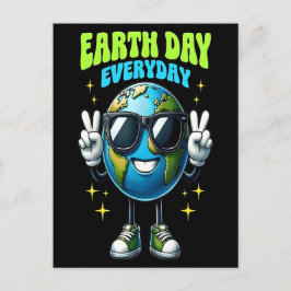 Cartão Postal De Festividades Lindo cartaz no Dia da Terra 2026