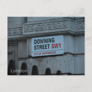 Cartão Postal De Festividades Londres - Downing Street