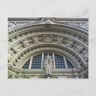 Cartão Postal De Festividades Londres - Museu Victoria e Albert