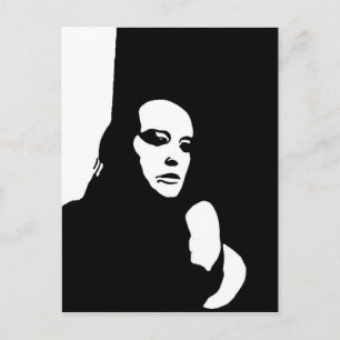 Cartão Postal De Festividades Looker para Baixo