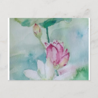 Cartão Postal De Festividades lótus
