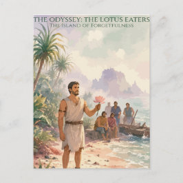 Cartão Postal De Festividades Lotus Dream Island