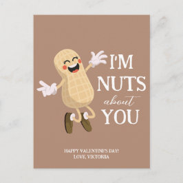 Cartão Postal De Festividades Loucos sobre você Dia de os namorados engraçado Lo