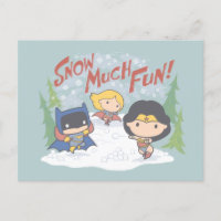 Luta da Liga da Justiça Chibi Snowball