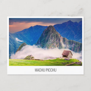 Cartão Postal De Festividades Machu Picchu, Peru - viagem postal