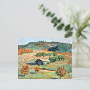 Cartão Postal De Festividades Madeira - Paisagem de queda antecipada