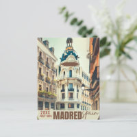 Madri Viagem Wall Art, Espanha Viagem Art, Madrid 