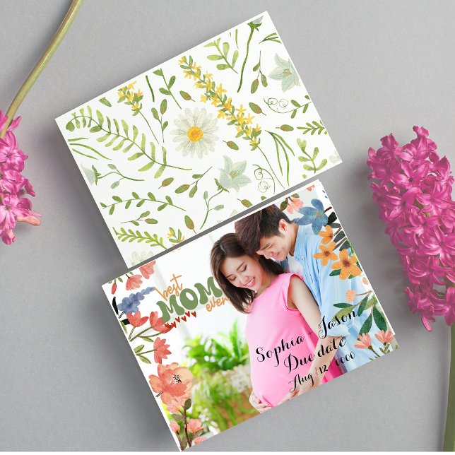 Cartão Postal De Festividades Mãe personalizada para ser dia de as mães de fotog (Criador carregado)