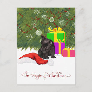Cartão Postal De Festividades Magia do Natal