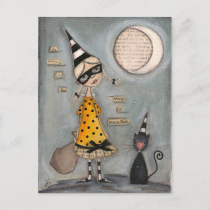 Cartão Postal De Festividades Magic Moon - Cartão-postal de férias