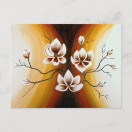 Cartão Postal De Festividades Magnolien, Acryl -