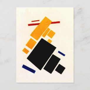 Cartão Postal De Festividades Malevich - Composição do Suprematismo, Avião