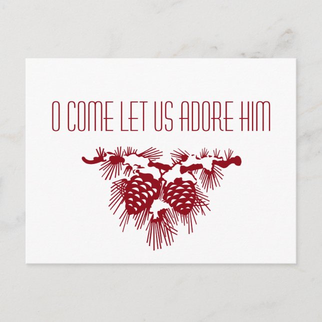 Cartão Postal De Festividades Mantenha o cristo no Natal nos cristãos (Frente)