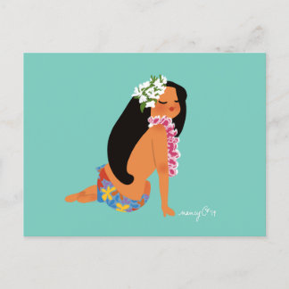 Cartão Postal De Festividades Mapa postal Jeanne' s Bailado