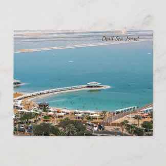 Cartão Postal De Festividades Mar do morto, Israel