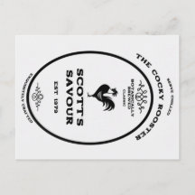 Marca comercial, o galo-arudo, personalizável