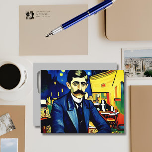 Cartão Postal De Festividades Marcel Proust em Arles - fantasia