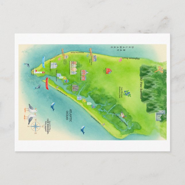 Cartão Postal De Festividades Marissa Caldwell Investiga Mistério Cozy (Frente)