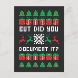 Cartão Postal De Festividades Mas Você Documentou isso