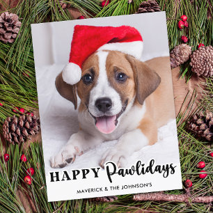 Cartão Postal De Festividades Melhor Ano Em Cão Negro Quarentena Cachorro Foto 