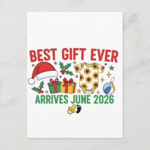 Cartão Postal De Festividades Melhor Presente Chega em Junho de 2026 Casais de N