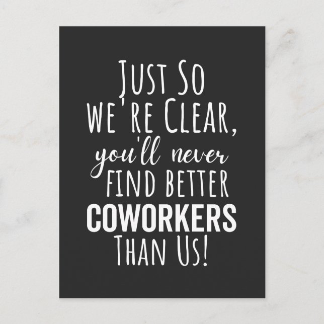 CARTÃO POSTAL DE FESTIVIDADES MELHOR PRESENTE PARA DEIXAR COLABORADORES (Frente)