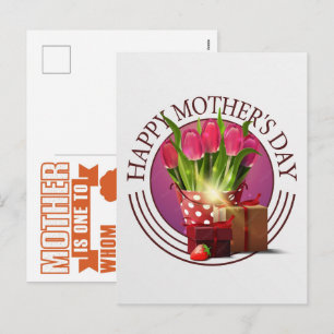 Cartão Postal De Festividades Melhores Presentes do Dia das Mães 2026 EUA, Can