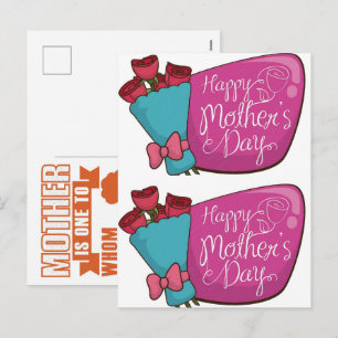 Cartão Postal De Festividades Melhores Presentes do Dia das Mães 2026 EUA, Can