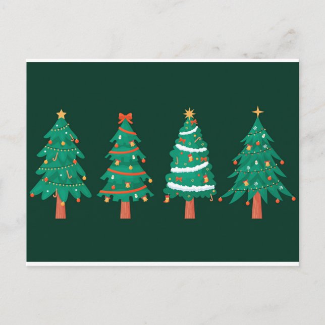 Cartão Postal De Festividades Melhores presentes para o Natal (Frente)