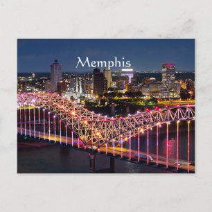 Cartão Postal De Festividades Memphis, Tennessee Personalizado