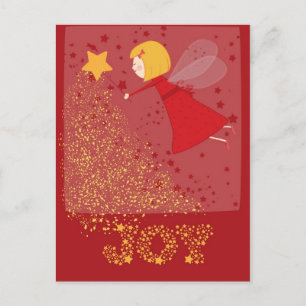 Cartão Postal De Festividades merry Christmas