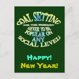 Cartão Postal De Festividades Meta: Nunca ser popular