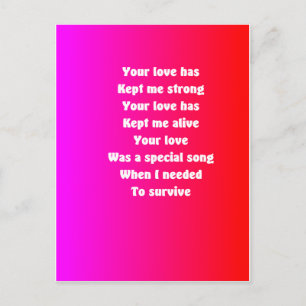 Cartão Postal De Festividades Meu marido no dia de os namorados