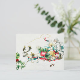 Cartão Postal De Festividades Meu Querido Amigo, Natal