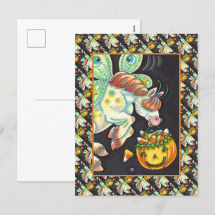 CARTÃO POSTAL DE FESTIVIDADES MILHO DE CAVALO DE CAVALO DE CAVALO