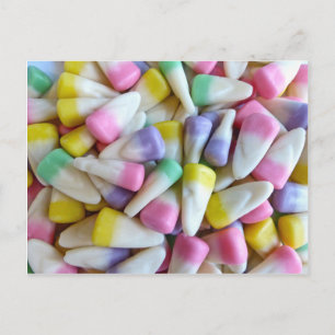 Cartão Postal De Festividades Milho de doces da páscoa