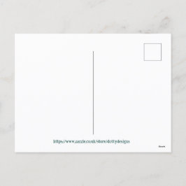 Cartão Postal De Festividades Minimalista Escandinavo Personalizável